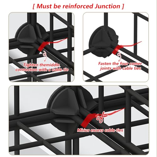 Cage d'intérieur pour chat spacieuse enclos lapins 75x39x73cm