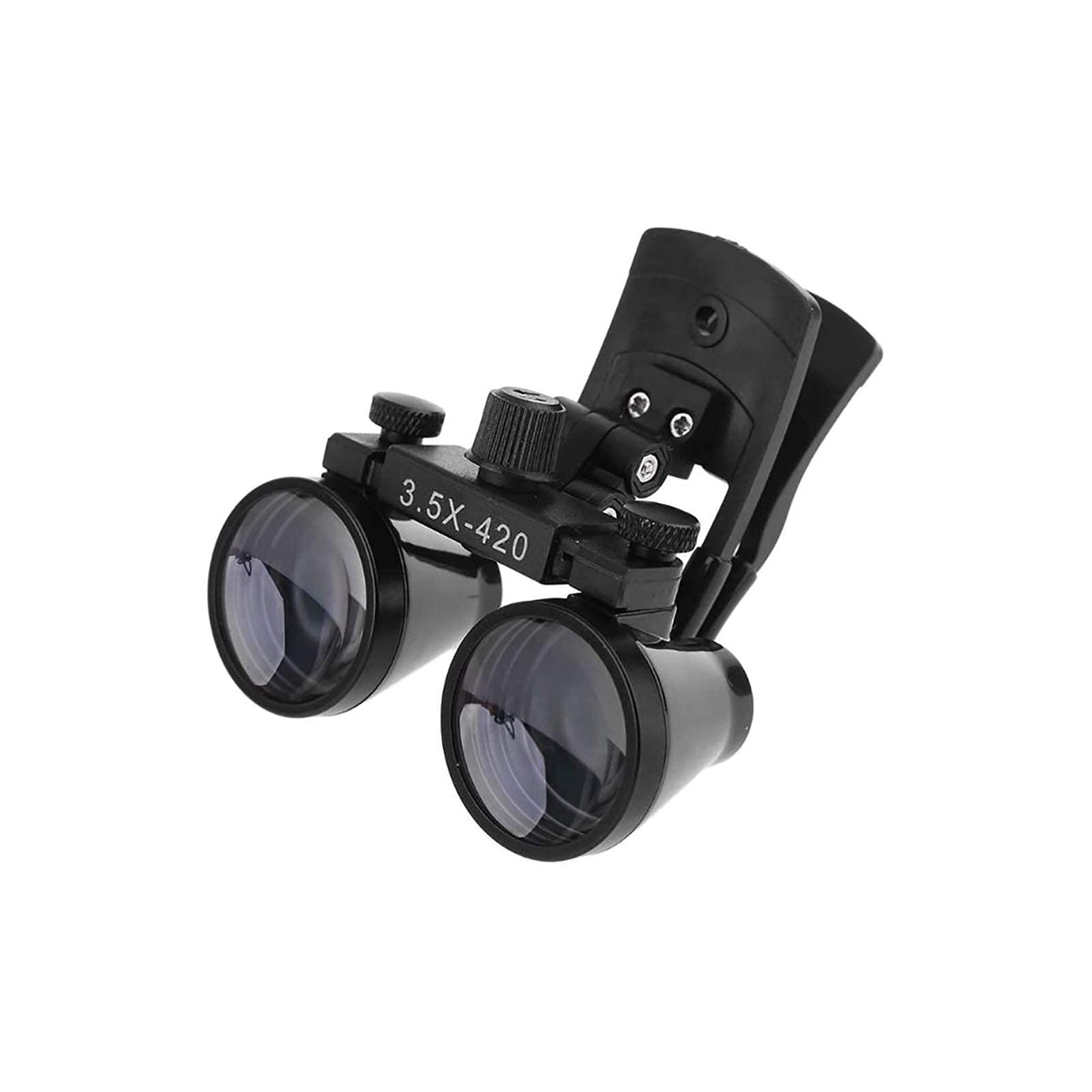 SaryEdge Magnifying Glasses Magnifier With Light, Head MountLighted Magnifying Glasses, 2.5X Dentistry Clip Loupe Binocular Magnifier Dental Loupe for Dental L,