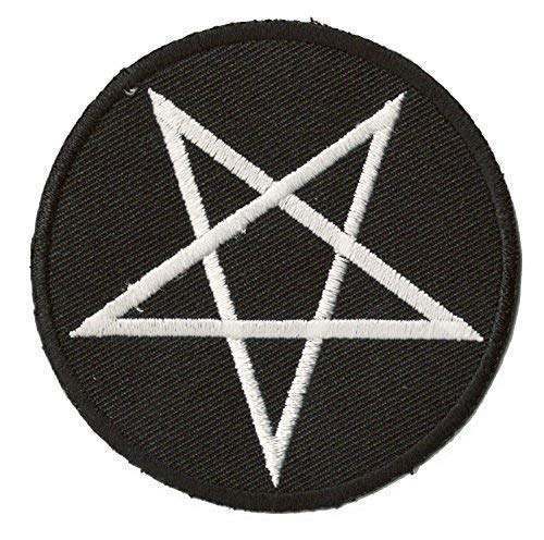NagaPatchesPatch iron-on badge Pentacle Satan
