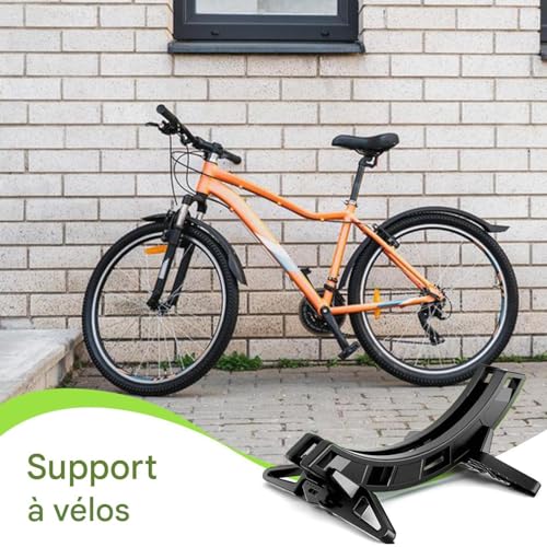 Support vélo garage et range scooter réglable pour intérieur