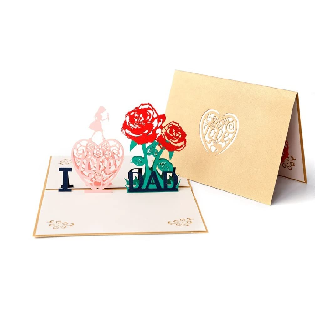 Amazon | NOBONU 立体バースデーカード、手作り3Dポップアップカード