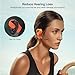 Qaekie Open Ear Headphones - Bone Conduction Headphones Bluetooth 5.3 Open Ear Wireless Earbuds with Dual 16.5mm Dynamic Drivers Deep Bass, 40Hrs Playtime ENC Mic Waterproof Sport Earbuds for Running