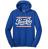 French Terry Pepsi Hooded Sweatshirt | Poly Cotton Blend | Classic Look