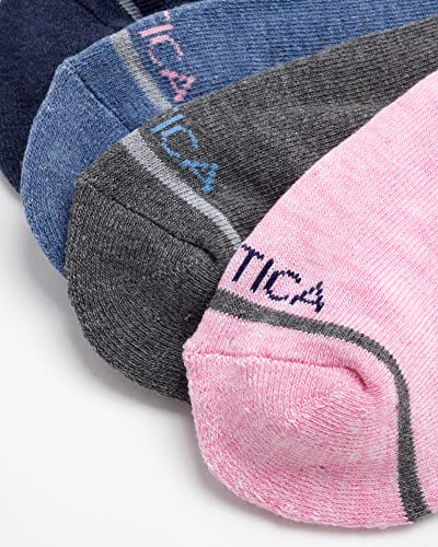 Image of Nautica Womens Low Cut Socks - 12 Pack Moisture Wicking Cushioned Athletic No Show Socks for Women