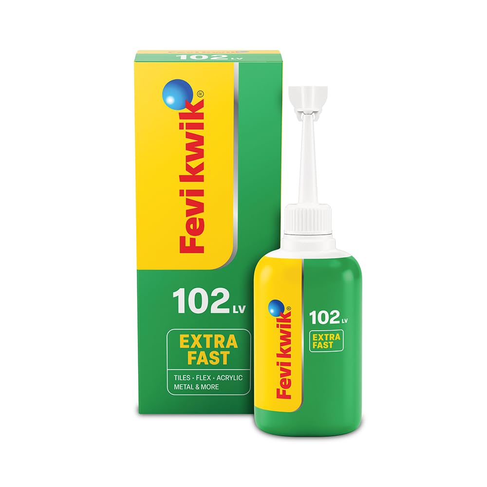 FEVIKWIK 102 Instant Bonding Super Glue – 50g | Low Viscosity Cyanoacrylate Adhesive with Precision Nozzle & Anti-Clog Cap | Multipurpose Use on Tiles, Flex, Leather, Metal & More-image-28