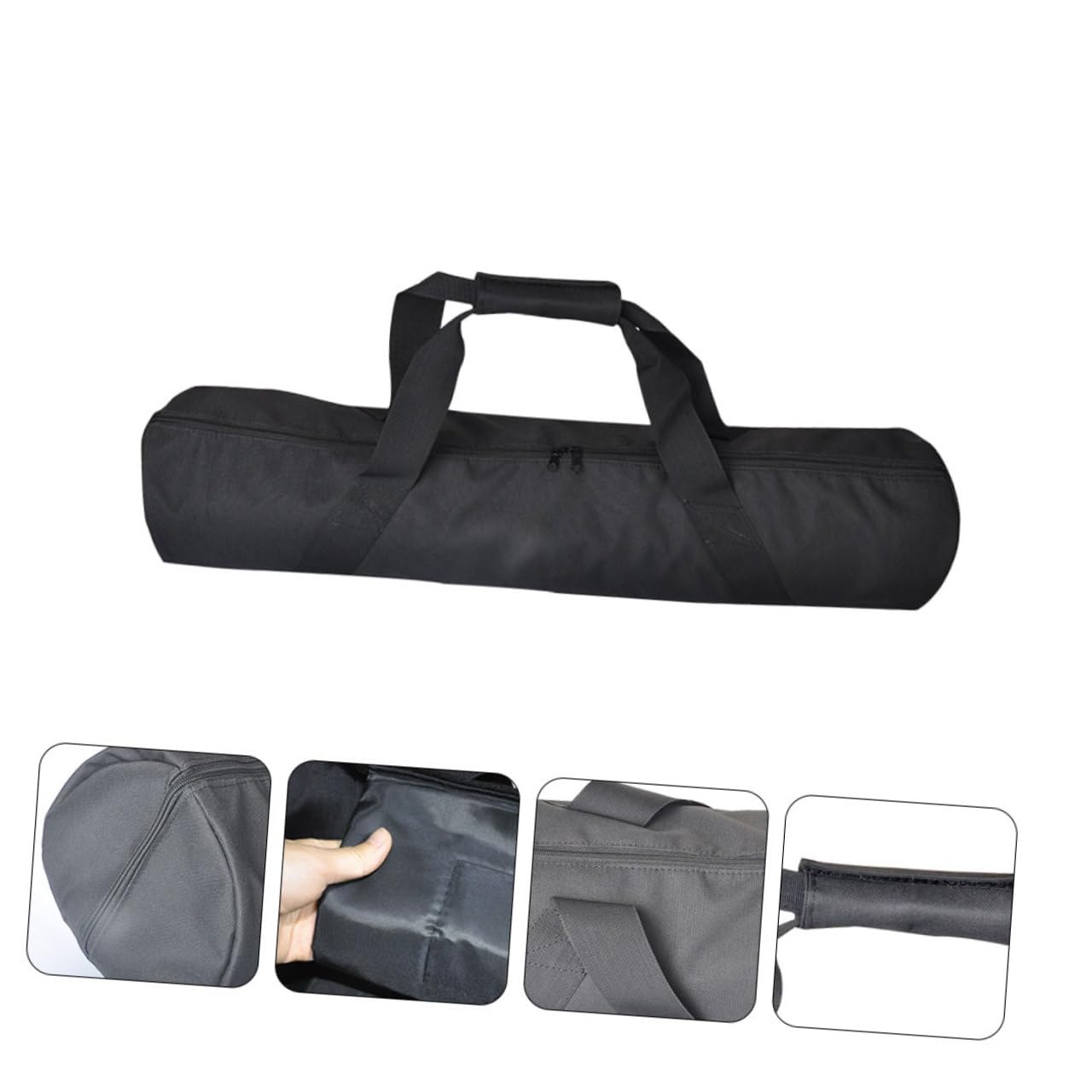 Operitacx Borsa Interno Treppiede per Tracolla a Nero Oxford Agli in Strato Spugna, Resistente gli Urti Attività Uso Fotografico ettività All'aperto