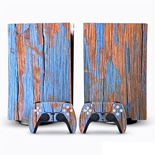 �ی� For PS5 Skin Disc Edition Anime Console And Controller Vinyl Cover Skins Wraps For Version 44498 �C�A�Ȃ��A�c�����Ȃ�(6)