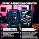 M-AUDIO BX4 4.5 Studio-Monitore High-Definition Monitor Lautsprecher Boxen für Recording und Multimedia, 120W - Paar