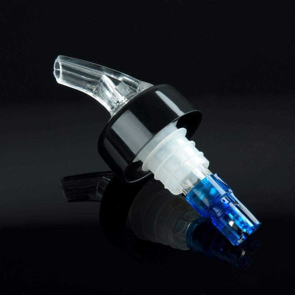 Tiger Chef7/8 Ounce Measured Liquor Pourer Tail with Collar Liquor Spout Pourer…