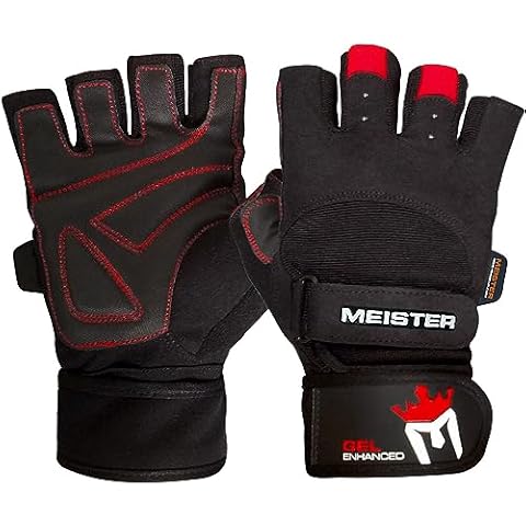 Meister Gel Padded Weight Lifting Gloves Cover