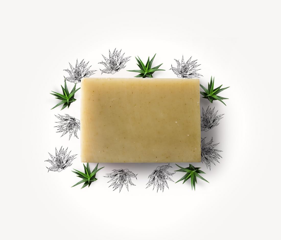 Écrin de Fleur – Jabón Sólido Ecológico de Aloe Vera y Ortiga, Artesanal en Francia, Certificado COSMOS Organic y Nature et Progrès, Pachulí y Menta, 90g — view 6