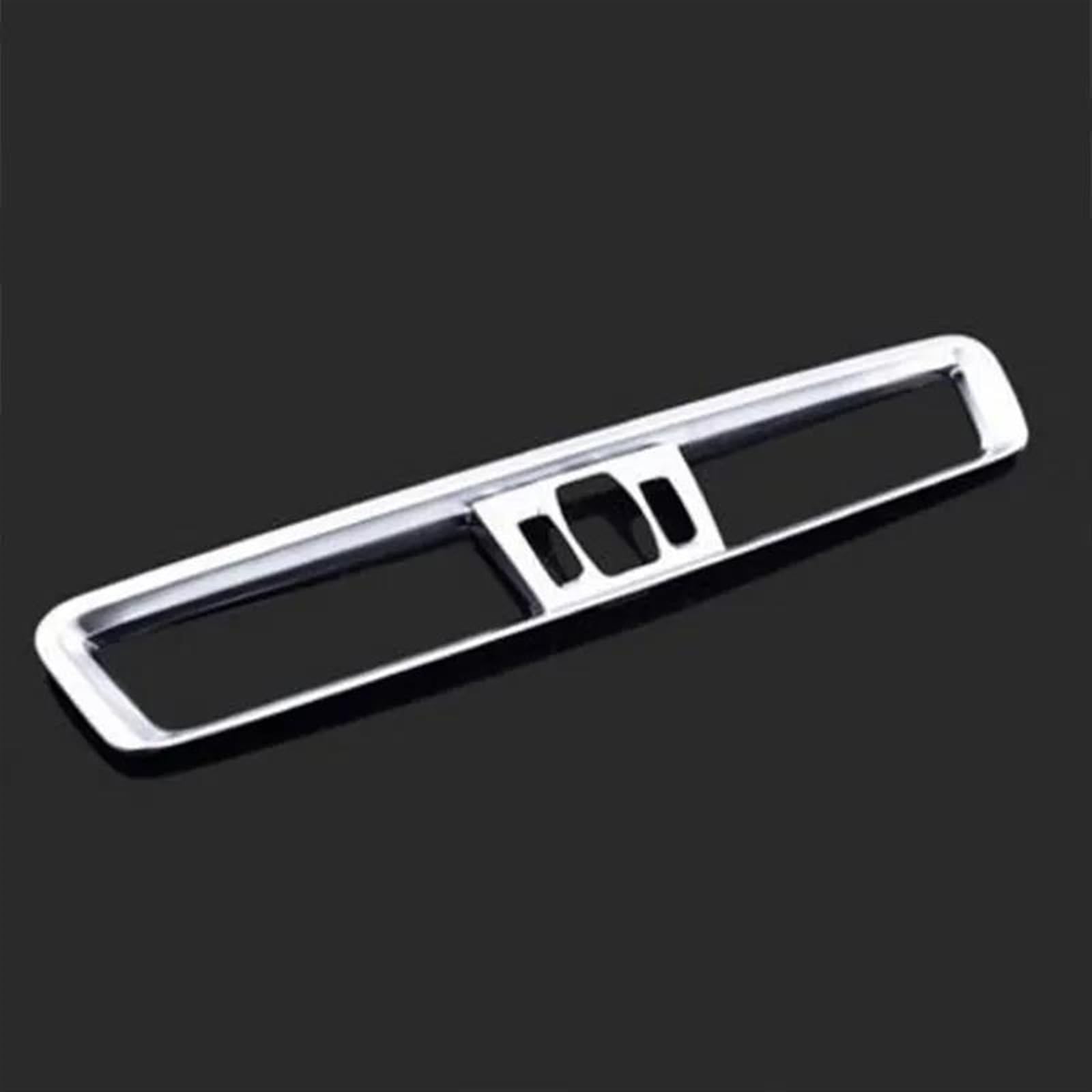 Noheeu Silver 1 Center Console Air Conditioner Panel Trim Outlet Cover Decorative Frame Sticker For X1 F48 2016-2021 Waterproof