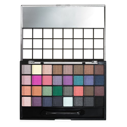 e.l.f. 32 Piece Eyeshadow Palette, Cool, 0.9 Ounce