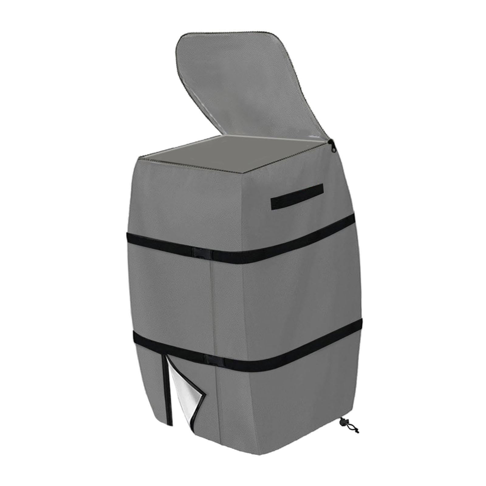 Hot Tub Cover SPA Cover Multifunctional Weatherproof Hot Tub Cover Protector Gray-image-30