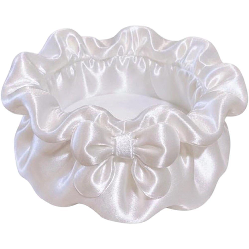 Danlai 3d Bow Shaped Trinket Dish, Desktop Tray for Jewelry Makeup Brush Pen and Cosmetic Item Organization