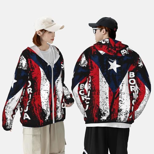 Unisex Women Men Sun Protection Hoodie Jacket Zip Up Long Sleeve Sun Shirt Hiking Outdoor UV Shirts With Pockets4