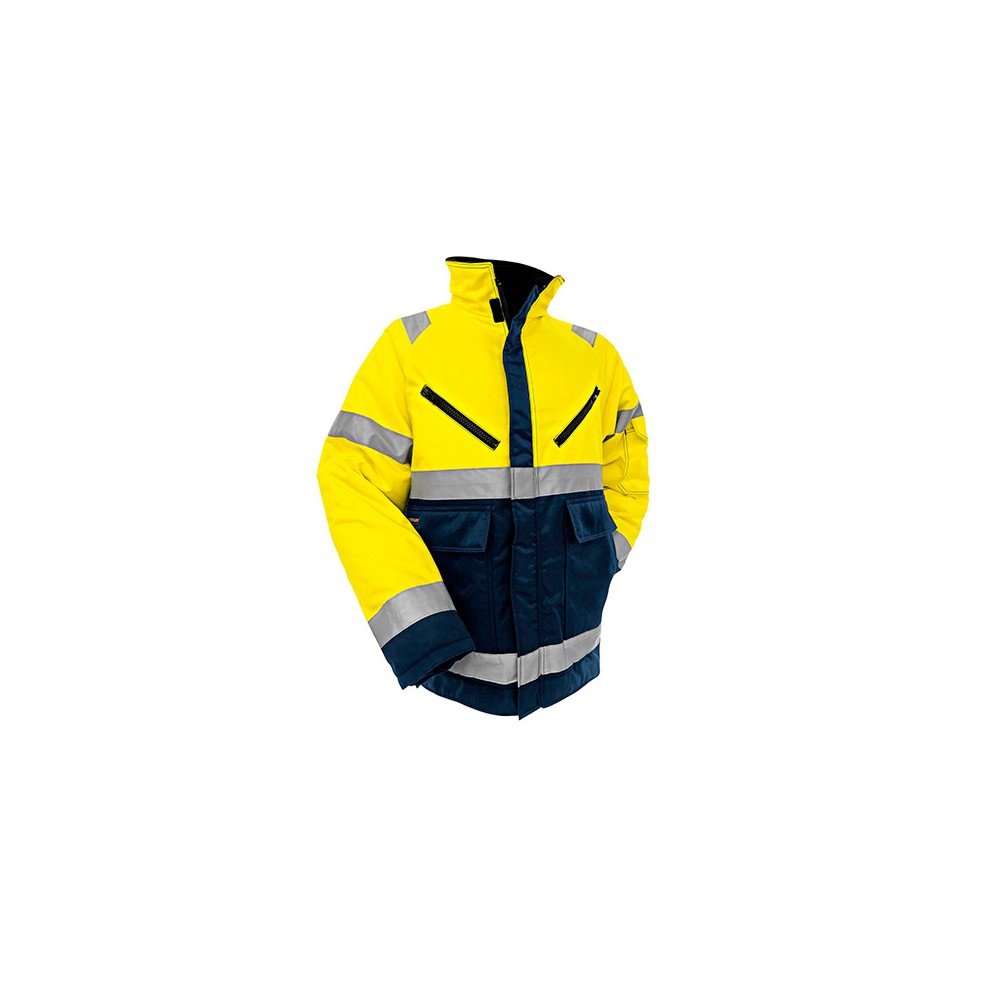 BLAKLADER – Giacca Inverno Alta visibilità 48281900 Jaune/Marine XL