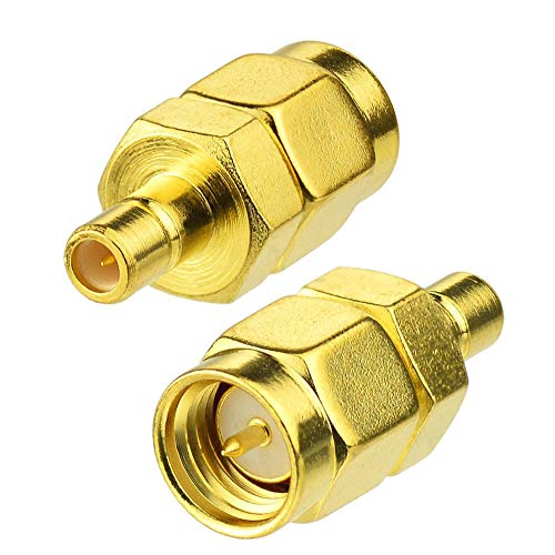 2x SMA Auf SMB Adapter – Verlustarm, 50 Ohm, Für Antennen & Audio
