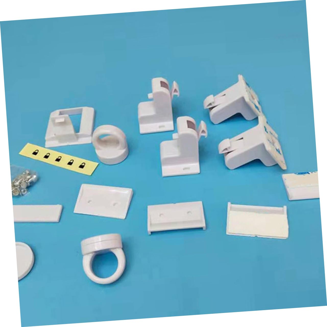 Abaodam 3 Juegos Cerradura Magnética Para Cajón Infantil. Imán Imanes Cerraduras Para Niños Del Gabinete Material De Abdominales Gabinete Para Niños Fuerza Magnética Bebé