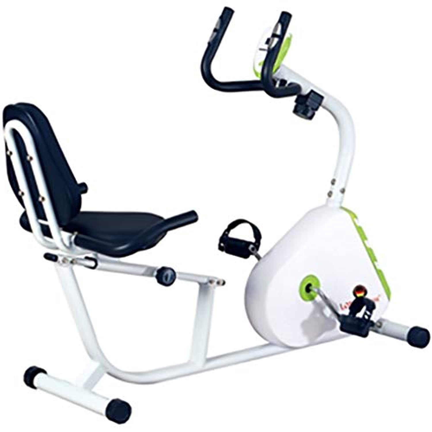 Marshal Fitness Exercise Bike Recumbent Lazy With Back Support Seat-866