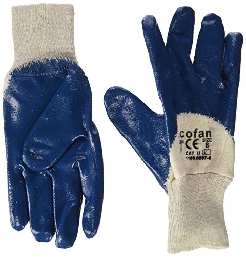 CoFan 11000097 - 8BL - Pack of 12 gloves (T-8), blue