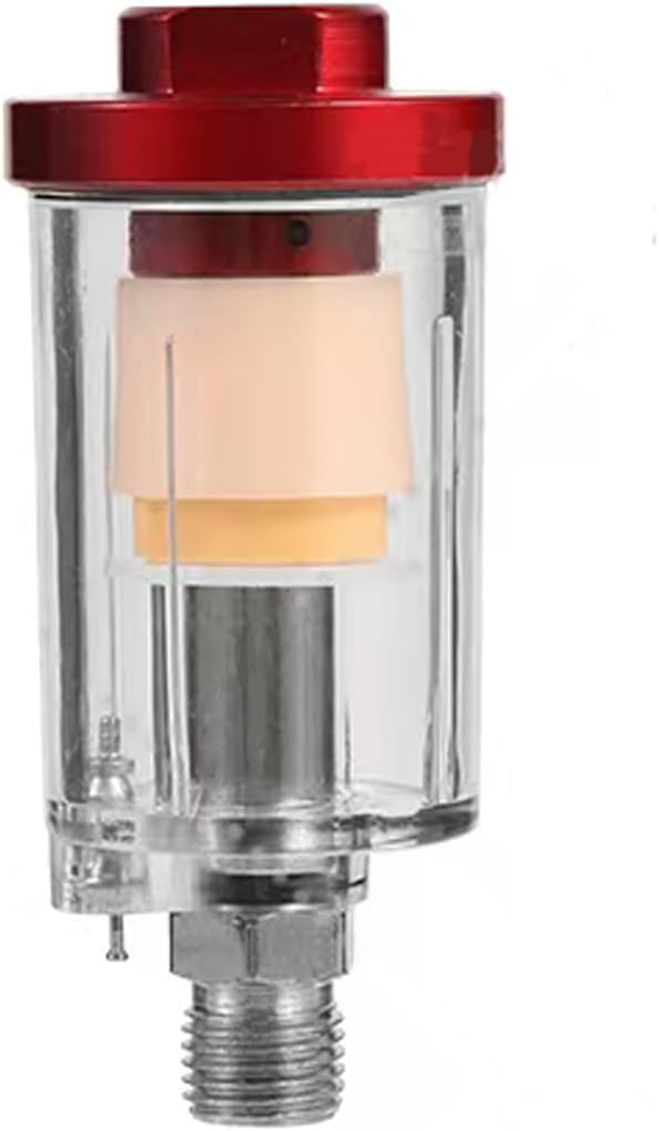 DAXINYANG Oil-Water Separator Air Filter 1/4" NPT Inlet and Outlet Spray Gun Moisture Filters Air Dryer for Air Line Compressor Fitting Pneumatic Tools