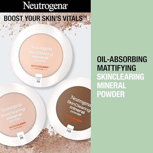 image for Neutrogena SkinClearing Mineral Acne-Concealing Pressed Powder Compact