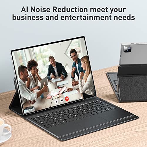 Bqvv 2 In 1 Laptop Touchscreen Computer, Intel Quad Core J4105 12Gb Ram, 256Gb Ssd, 12.3" Hd Display Windows 11 Convertible Laptop With Detachable Keyboard And Stylus Pen, Wifi, Bluetooth, Webcam #TOP3