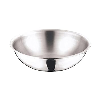Vinod BHAKTEE Stainless Steel Platinum Triply Tasla(22 cm 1.8 L)