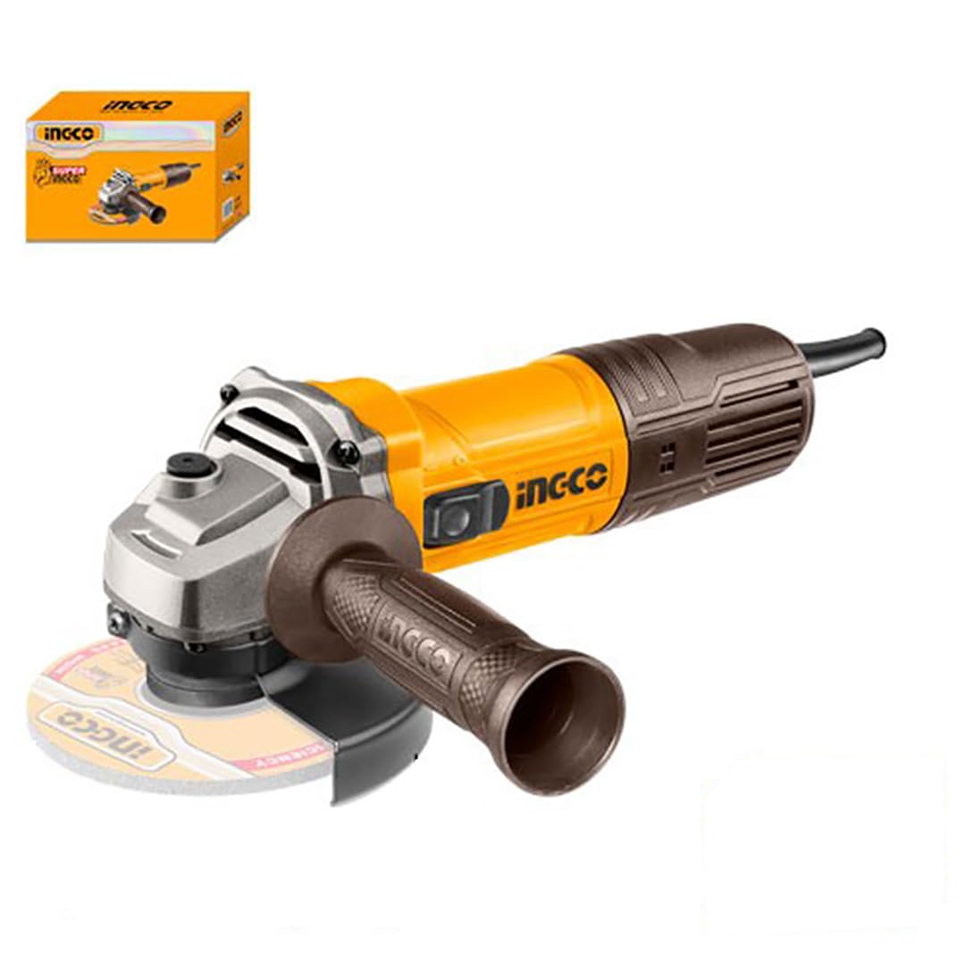 Ingco AG90028E Smerigliatrice Angolare 900 W Disco 125 mm 125mm 12000 rpm Professionale