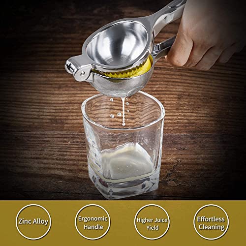 Foto von Zitronenpresse Edelstahl Zitruspresse Citrus Squeezer Handsaftpresse für Zitronensaft, Orangensaft Zitruspresse, Limettensaft, hochfeste Zitronenpresse für Muttertagsgeschenk zu Hause