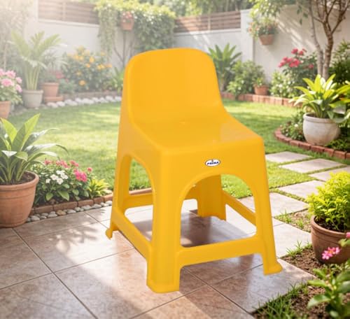 Image of Prima Sahara Multipurpose Plastic Seating Stool | Home, Office, Events, Garden & Commercial Use | Strong & Durable