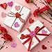 Whaline 1000 Pcs Valentine's Day Heart Stickers Holographic Seal Stickers Mini Sparkly Colorful Love Heart Waterproof Self-Adhesive Decals for Wedding Anniversary Envelope Journal Decor, 2 Rolls