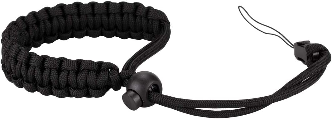 coku Adjustable Camera Wrist Strap Paracord Adjustable Bracelet Quick Release Connector Fits for All Camera & DSLR Mirrorless & Binoculars