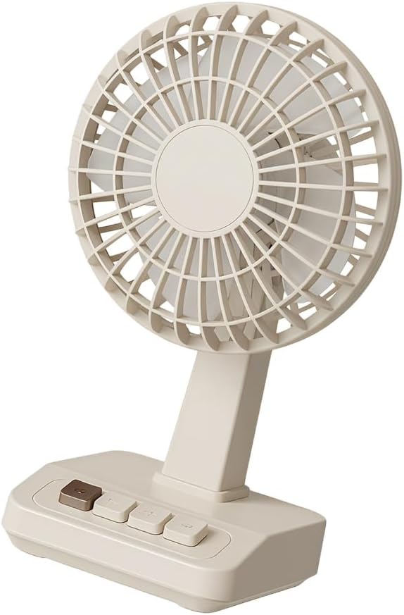 Small Electric Fan Retro Desk Fan with Low Noise and Energy Saving Feature
