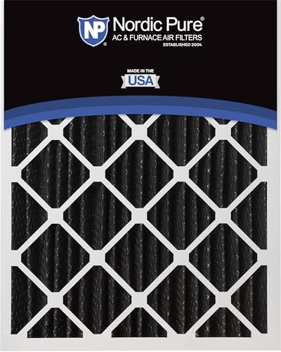 Image of Nordic Pure 20x25x5 Lennox Replacement Pleated MERV 8 Air Filter 2 Pack | Actual Size: 19 3 /4 x 24 3 /4 x 4 3 /8 Fits X6673 X6675 Made in USA, HVAC Odor Filtration & Household Smell Control