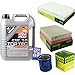 Produktbild Filter Set Inspektionspaket 5 Liter Liqui Moly Motoröl Top Tec 4200 5W-30 MANN-FILTER Innenraumfilter Luftfilter Ölfilter