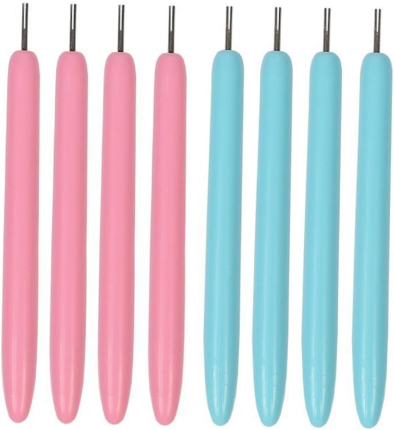 OHPHCALL 16pcs Paper Craft Kit Quilling Tools Ramified Pen Paper Ramified Pen Papercraft Supplies