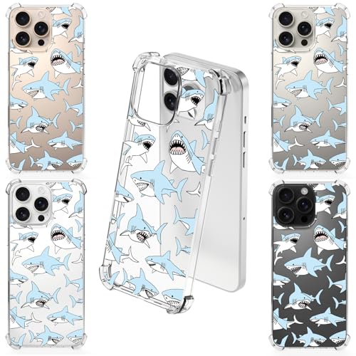 Coque iPhone 15 Plus requin mignon en TPU souple antichoc - 3