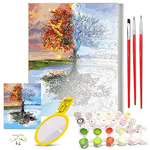 Dipingi in Base ai Numeri per Adulti - Albero