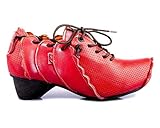  TMA 8677 Damen Pumps Leder rot - EUR 38