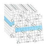 50PCS Cinta Transparente PU 10×10CM para Cuidado Cutáneo, Apósitos Adhesivos Resistentes al Agua, Protección Post Tatuaje Fijación Higiénica y Uso Sanitario Diario