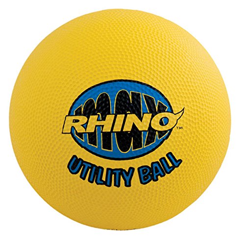 Champion Sports Rhino Utility Playground Ball (Yellow, 8.5-Inch)