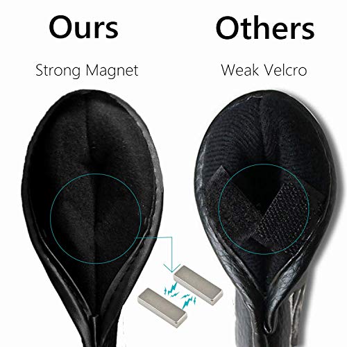 image for FINGER TEN Golf Head Covers Iron Set for Both Left and Right Handed, L