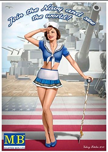 JOIN THE NAVY AND SEE THE WORLD PIN-UP SERIES KIT 4 SUZIE 1/24 MASTER BOX 24004