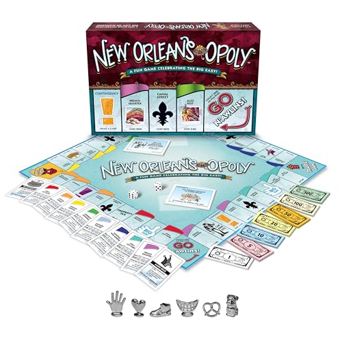 New Orleans-opoly juego de mesa standard miniatura 2
