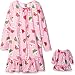 Dollie & Me Girls' Santa Cupcake Sleepwear Nightgown