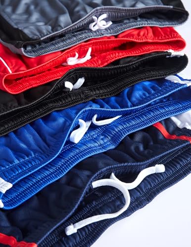 Image of Liberty Imports Pack of 5 Men's Athletic Basketball Shorts Mesh Quick Dry Activewear with Pockets