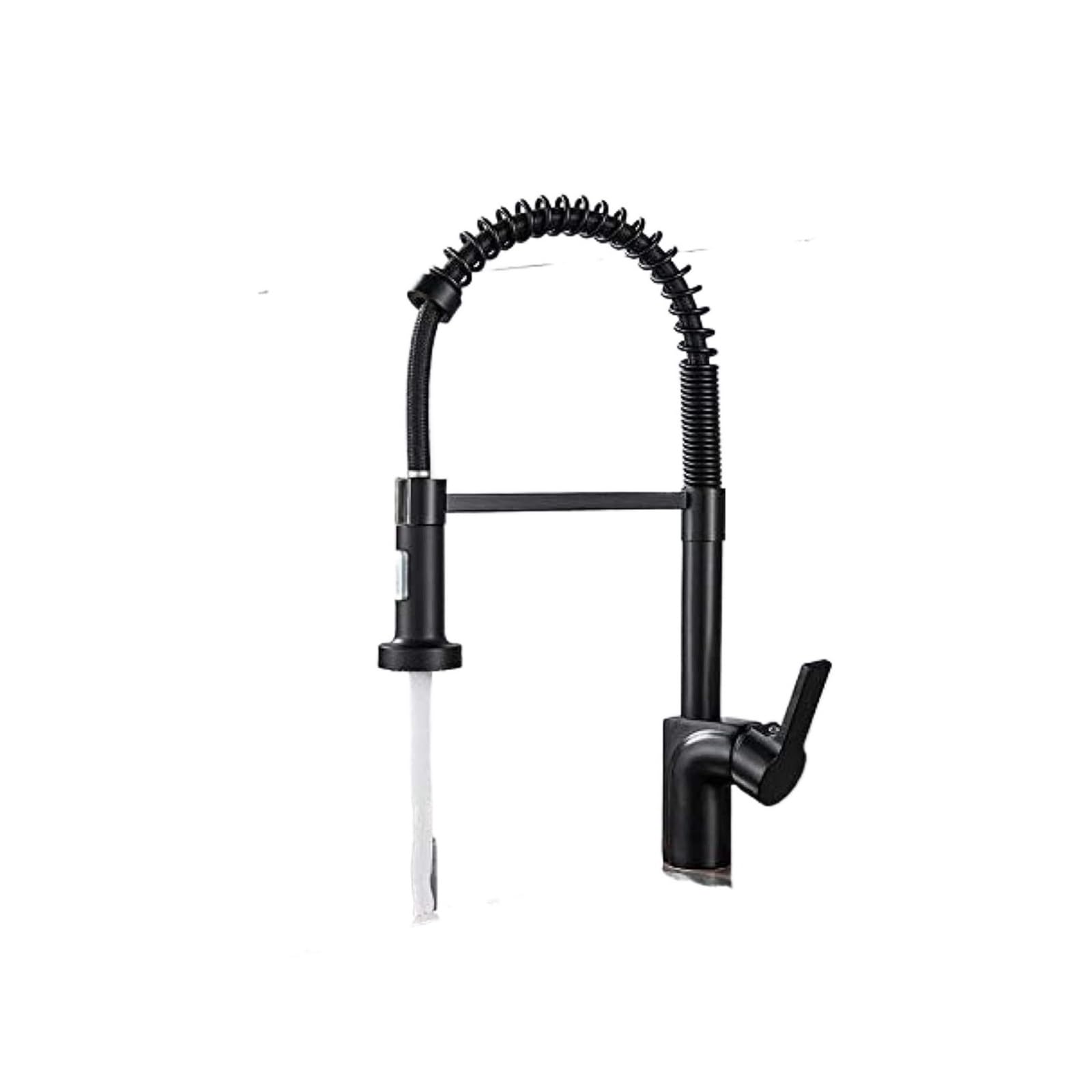 Eamrfvqt One Color Brass Pull Out Spring Kitchen Faucet