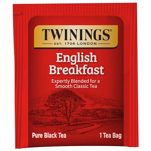 Twinings 14297 English Breakfast Black Tea Individually Wrapped Bags thumb #2